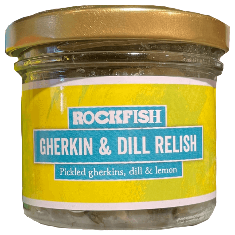 Rockfish Gherkin & Dill Relish 100g